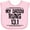 AD-Pink, variant on Inktastic My Daddy Runs Half Marathon Boys or Girls Baby Bib