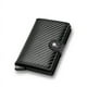 thumbnail image 1 of Cartera para tarjetas de crédito de fibra de carbono para hombre, fina y elegante, de metal, 1 of 3
