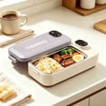 thumbnail image 2 of Lunch Box USB Heated Food Container with Removable Pot, Spill Resistant Lid for Office, Travel, 2 of 5