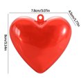 thumbnail image 2 of Costeam Valentine’s Day Red Heart Plastic Storage Box，Heart-shaped Gift Case for Small Items and Party Favors，Home Organizer Accessory, 2 of 2