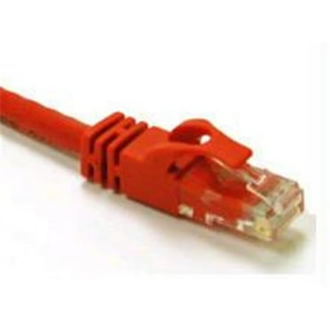 25' Cat6 Gigabit Patch Cable - Red