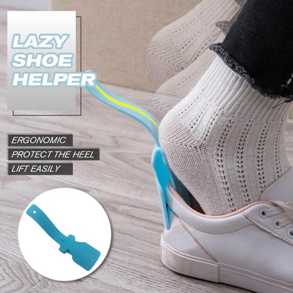 Lazy People Pull Shoes | Children And Elderly Shoe Helper | No-Bend Shoe Horn | Ergonomic Design | Portable Shoe Lifter