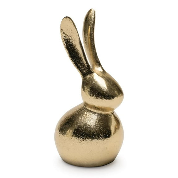 Melrose International LLC Rabbit (Set of 2) 5.5"H Aluminum