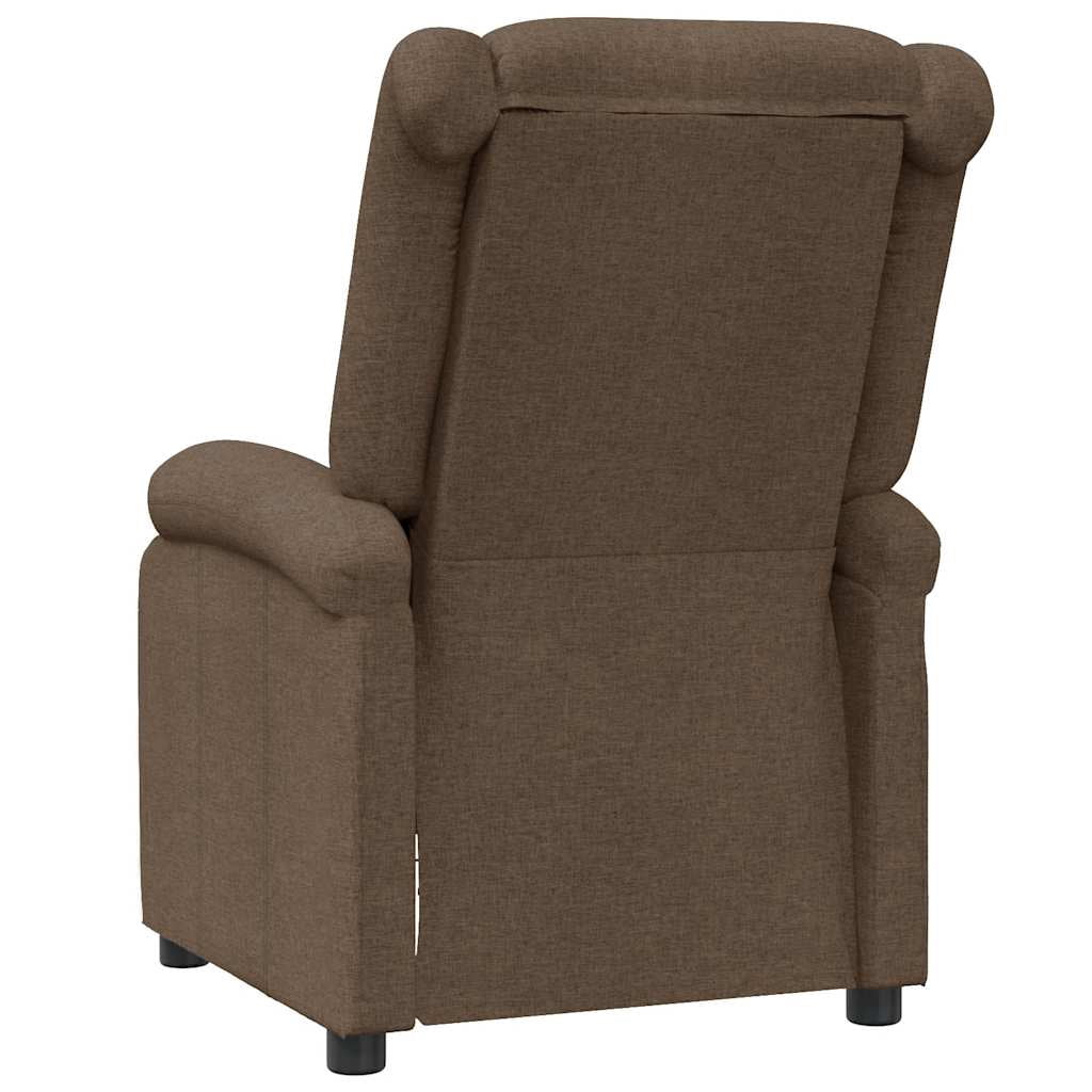 vidaXL Reclining Adjustable Fabric Armchair Massage Chair