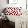 thumbnail image 6 of Naloa Ladybug And Heart Pillowcase, Throw Pillowcase, Wrinkle-Free, Stain-Resistant with Hidden Zipper for Bedroom Sofa-16"x24", 6 of 6