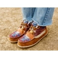 thumbnail image 5 of Minnetonka Women's Torrey, Brown Multi, 8 W, 5 of 6