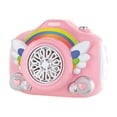 thumbnail image 2 of Camera Shaped Automatic Bubble Blower Rechargeable,With Light Music Effects Portable Strap Outdoor Indoor Fun Device 60ml Tank,Dual Bubble Water Bottles Camera Style Bubble Toy Machine Gift Set, 2 of 6