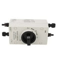thumbnail image 2 of IP66 Waterproof 32A 1000V PV DC Isolator Switch with UL94V-0 Flame Retardant PC Enclosure, Secure Locking 3-Position Knob, Spring-Loaded Quick Switching (<5ms), Magnetic & Grid Arc Suppression,, 2 of 6