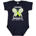 thumbnail image 3 of Inktastic Lymphoma Awareness Hope Support and Love Boys or Girls Baby Bodysuit, 3 of 5