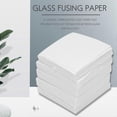 thumbnail image 2 of 50 Sheets Ceramic Fiber Square Microwave Kiln Glass Fusing Paper Household Tools, 2 of 5