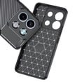 thumbnail image 3 of For Xiaomi Redmi Note 13 Carbon Fiber Texture Shockproof TPU Phone Case(Black),iPhone 16, 3 of 6