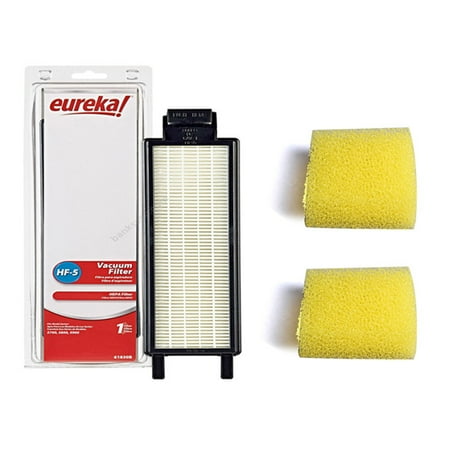 - Eureka Style HF5 Hepa Lightspeed 5700-5800 Series Vacuum Cleaner Filter With 2Pk Pre Motor Filter.