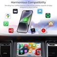thumbnail image 6 of 2026 Upgraded 2-in-1 Wireless CarPlay Adapter for Apple iPhone & Android, Plug and Play, Realtek 8730E Chip Fast&Stable Connection & No Latency, Wired to Wireless Adapter, USB-A/Type-C Port, CM101, 6 of 9