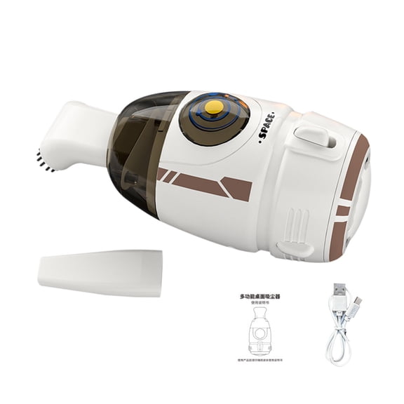JOGZMZ Cordless Handheld Vacuum Cleaner, 800Pa Strong Suction USBC Rechargeable Mini Desktop Vacuum with Night Light, for Car Interior, Home Keyboard, Sofa Crevice Cleaning