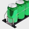 Refrigerator Beverage Push Can Dispenser Beer Rack Slid Self Display