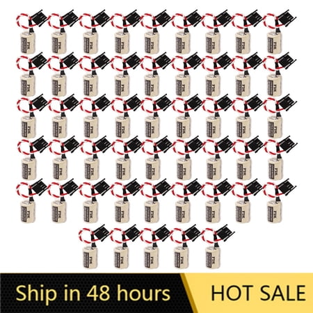 US STOCK 50PCS CR14250SE 1800mAh Lithium Battery 1747-BA For PLC Battery Backup Power Supply