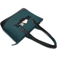 thumbnail image 4 of Mosiso 17-17.3 inch Laptop Tote Bag for MacBook Notebook Ultrabook PU Polyester Work Travel Shopping Carrying Shoulder Handbag with Compartment for Women, Deep Steal, 4 of 7