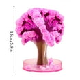 thumbnail image 4 of pdqouc Paper Tree Boys Gift Novelty Growing Gift Xmas Toy Girls Magic Paper Tree Blossom Large Cherry Blossom Tree Christmas Tree Home DIY Kids Gifts, 4 of 8