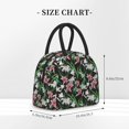 thumbnail image 2 of Disketp Lilies Flowers Bolsa Térmica para Almuerzo, Lonchera con Abertura Amplia y Gran Capacidad, Organizador Reutilizable para Mujeres, Hombres y Adultos, 2 of 6