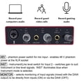 thumbnail image 4 of Interfaz de audio USB Y.D.F con preamplificador de micrófono de 24 bits, 4 of 9