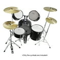 thumbnail image 2 of IRIN SC-200 Cymbal Set Brass Alloy Including 12 Inch 14 Inch & 16 Inch Crash 18 Inch Ride Cymbals with Carry Bag 10pcs Felt Washers, 2 of 7