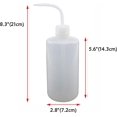 thumbnail image 2 of Botella de riego de plástico de 500 ML, herramientas de jardín/herramientas de jardinería/herramientas para macetas suculentas, blanco transparente BANYUO Electrónica, 2 of 5