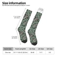 thumbnail image 7 of Knee High Socks for Men and Women, Paisley Pattern No.9091 Althletic Compression Socks, Support Long Tube Socks for Outdoor Sport, Calf Socks, High Stockings for Women Men, 7 of 7