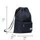 thumbnail image 2 of KAUKKO Cordón Deportes Mochila Gimnasio Yoga Bolsa Hombro Mochila para Hombres y Mujeres KAUKKO  K2031-Black, 2 of 5