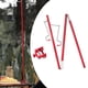 thumbnail image 3 of Poste de lámpara de camping Gancho de almacenamiento plegable Soporte de luz colgante ligero Zulema soporte de linterna al aire libre, 3 of 8