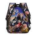 thumbnail image 4 of Movie Sing 2 Backpacks Lightweight Bookbags Casual Daypack For Travel Work Hiking, 4 of 6