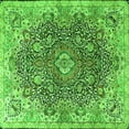 thumbnail image 1 of Ahgly Company Indoor Square Persian Green Traditional Area Rugs, 7' Square, 1 of 1
