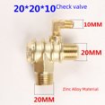 thumbnail image 5 of Pure Copper 3-Way Check Valve for Dafeng 65 Belt-Driven Air Compressor (0.36/0.6), Premium Compressor Accessory with 1/2*1/2*1/8 Inch Internal Threads, Bi-Directional Flow Control, Easy Installation, 5 of 5