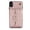 Rosegold, variant on for iPhone X/XS Back Case, Luxury Ultra Slim Shockproof PU Leather Card Slots Kickstand Magnetic Snap Shoulder Strap & Wristlet RFID Blocking Phone Cover for iPhone X/XS, Rosegold