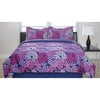 Printed Down Alternative Peony Comforter Set