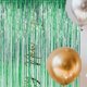 thumbnail image 4 of KAKOWELY 1 juego de telón de fondo y mantel con cortina de lluvia. Decoración de fiesta de bruja malvada con telón de fondo y mantel con cortina de lluvia para fiestas de cumpleaños y Halloween., 4 of 4