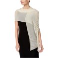 thumbnail image 1 of I.N.C Womens Diagonal Beaded Wrap, Yellow, One Size, 1 of 1