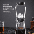thumbnail image 3 of Cold Brew Coffee Maker, Glass Iced Coffee Carafe with Filter Papers, Quick-Release Drip Design for Home Kitchen, 3 of 6