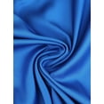 thumbnail image 5 of INSPIRE CHIC Blouse en Satin pour Femmes Manches Longues Mode Col Pointu Chemise Boutonnée 2TG Bleu, 5 of 5