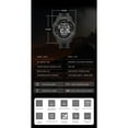 thumbnail image 6 of EXPLOJOY Luminous Digital Watch for Men Waterproof LED Chronograph Alarm Sports Electronic Wrist Watch, 6 of 9