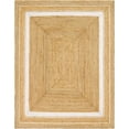 thumbnail image 2 of KH Handloom Handmade Hand Braided Natural Jute Area Rug For Living Room, Jute Floor Mat, Centre Table Carpet, Home Decore Rug, 2 of 5
