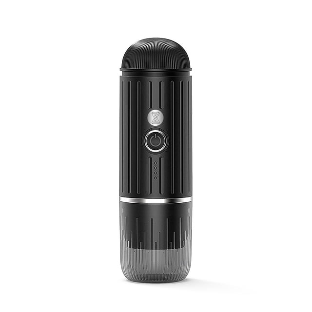 Portable Coffee Maker, Fully Automatic Capsule Coffee Machine With Wireless Heating 2 In 1 Portable Outdoor Car Charr For Home Use ,Portable