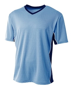 light blue soccer jersey