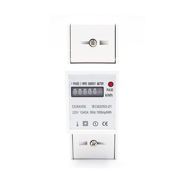 Riwesomey Medidor de energía con pantalla digital LCD Protector de corriente de voltaje Detección automática con buena confiabilidad Reemplazo para Herramientas eléctricas Riwesomey TO008245-00