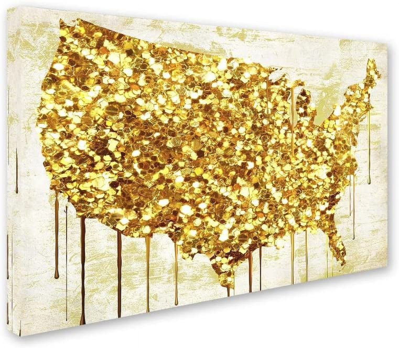 Trademark Fine Art "American Dream IV" Canvas Art by Color Bakery