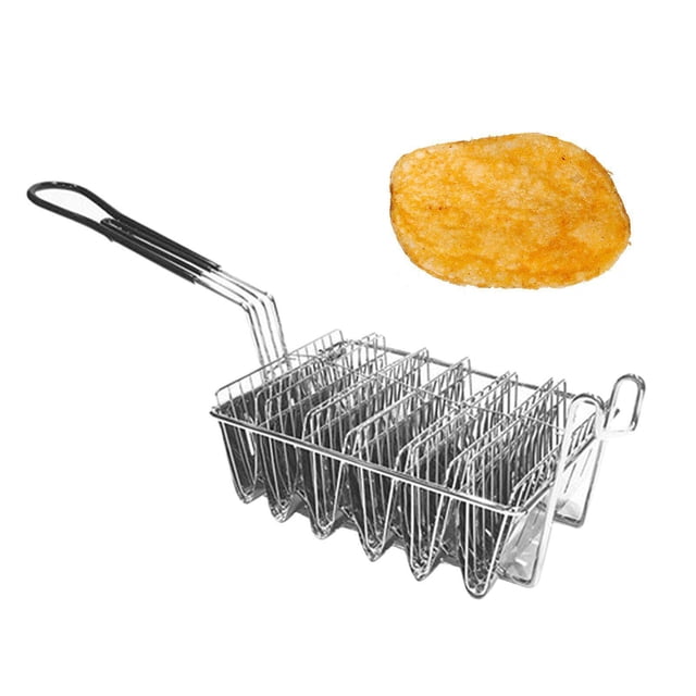 Taco Deep Shell Fryer Taco Holder Taco Salad Fried Basket Container Stand 6 Shells