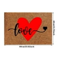 Area Rugs Memory Foam Bath Mat Rugs Valentine's Day Floor Mat Door Mat