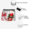 thumbnail image 3 of Logiee Christmas Gnome With Love Print Mens Boxer Briefs,Boxer Briefs for Men,Breathable Stretch Underwear,Boys Boxer Briefs-Small, 3 of 5