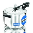 thumbnail image 1 of Silver Pressure Cooker 8 Liters, Stainless Steel Inner Lid Cooker, Induction Cooker (HSS80) - For 8 To 11 Persons, 1 of 4