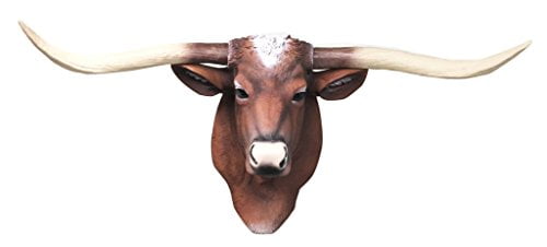 Vintage Texas Longhorn Cattle Cow Steer Enamel Pin 