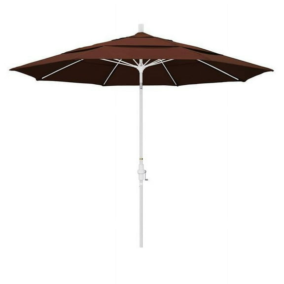 California Umbrella 11' Patio Umbrella in Bay Brown